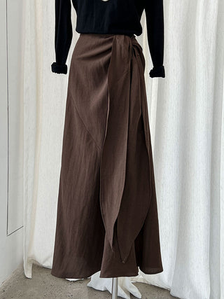 lace-up skirt