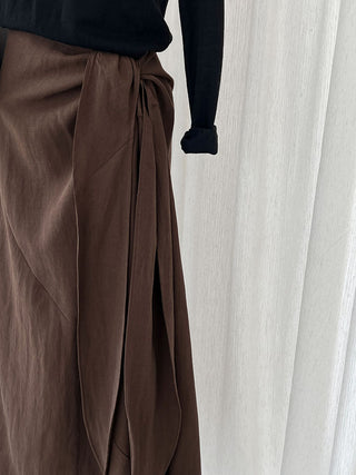 lace-up skirt