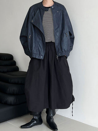 motorcycle leather coat