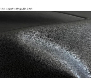 mid-length leather coat