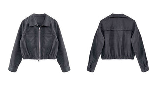 corduroy short jacket