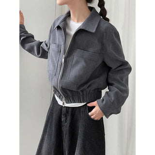 corduroy short jacket