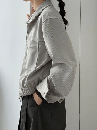 corduroy short jacket