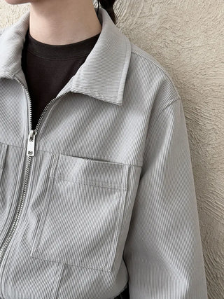 corduroy short jacket