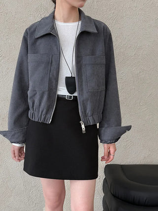 corduroy short jacket