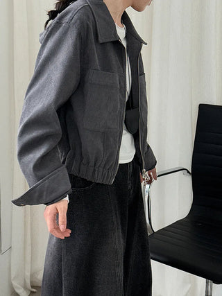 corduroy short jacket
