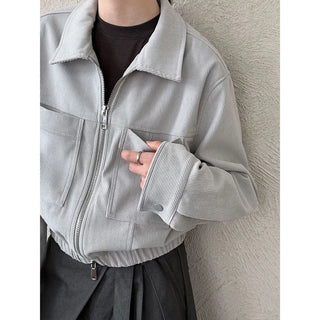 corduroy short jacket