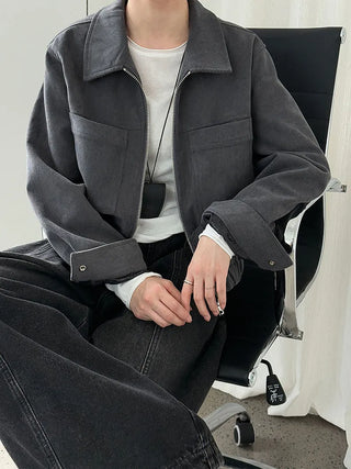 corduroy short jacket
