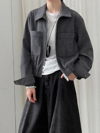 corduroy short jacket