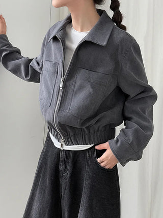 corduroy short jacket