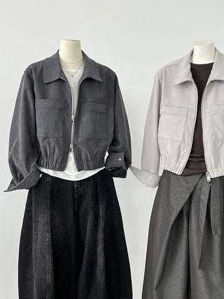 corduroy short jacket