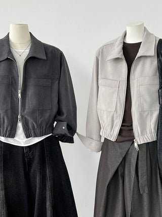 corduroy short jacket