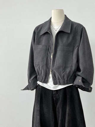corduroy short jacket