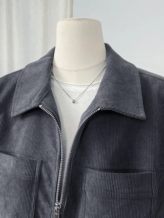 corduroy short jacket