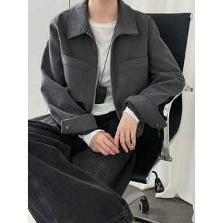 corduroy short jacket