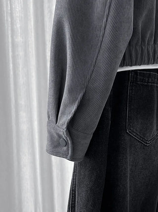 corduroy short jacket