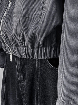 corduroy short jacket