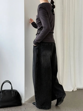 pleated bottoming shirt