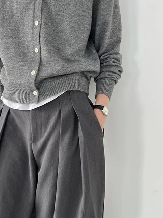 V-neck cardigan
