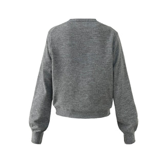 V-neck cardigan