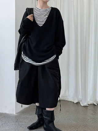 lace-up profile top