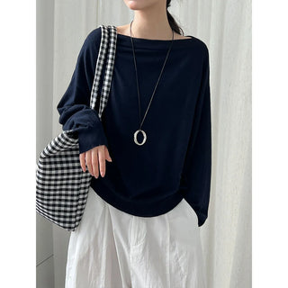 off-shoulder sweater