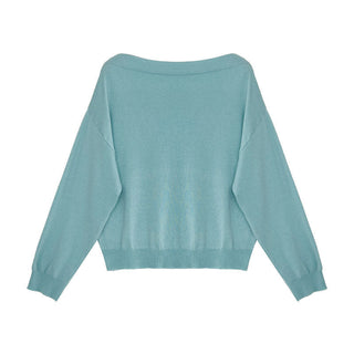 off-shoulder sweater