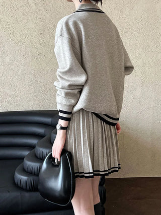 polo pleated skirt