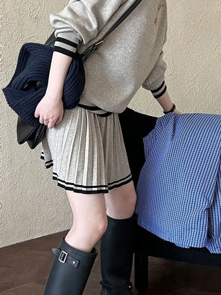 polo pleated skirt