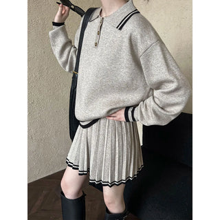 polo pleated skirt