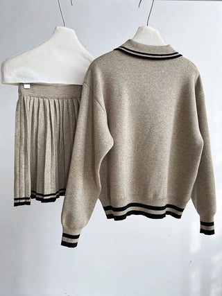 polo pleated skirt