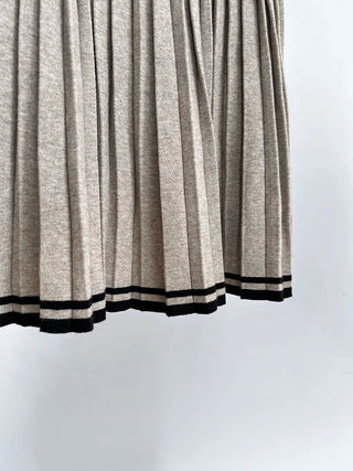 polo pleated skirt