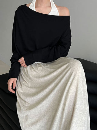 swing knit skirt