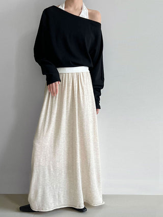 swing knit skirt