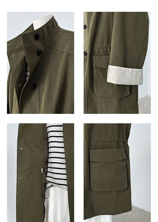 drawstring windbreaker