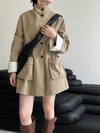 drawstring windbreaker