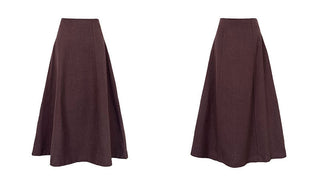 linen suit skirt