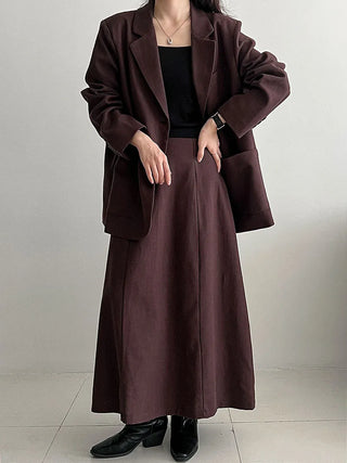 linen suit skirt
