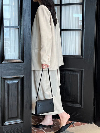 suspender dress set