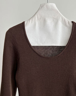 sweater shawl suit