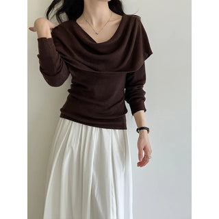 sweater shawl suit