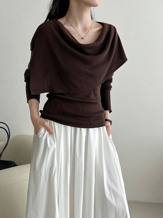 sweater shawl suit