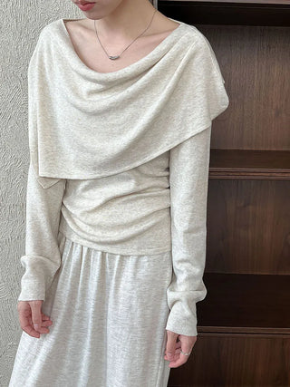 sweater shawl suit