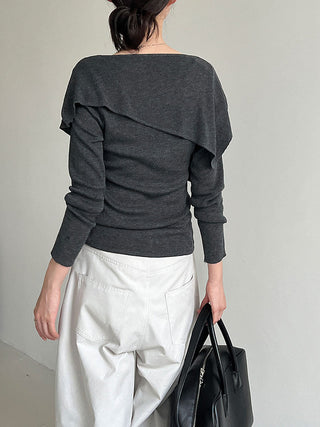 sweater shawl suit
