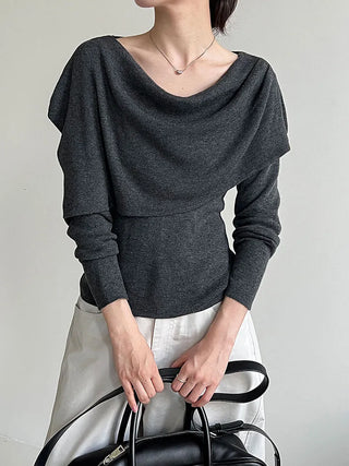sweater shawl suit