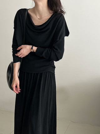 sweater shawl suit