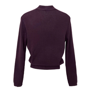 cross placket sweater