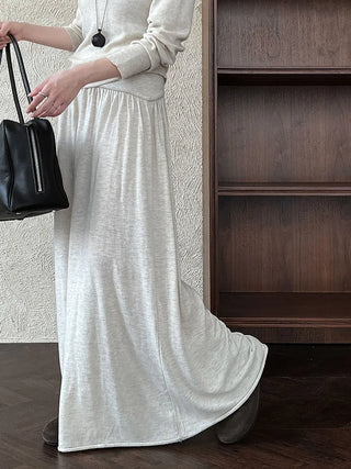 wool knit skirt