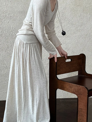 wool knit skirt
