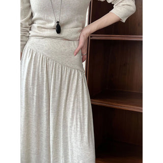 wool knit skirt